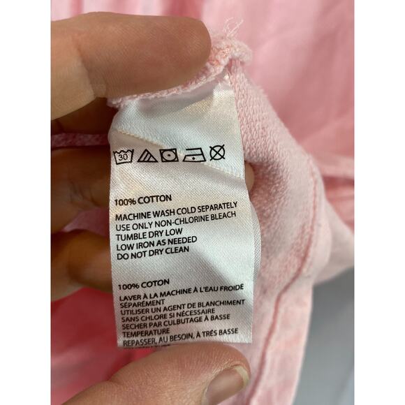 FREE PEOPLE Size S Wellington Lace Up Tunic Top Mini Dress Pockets Pink - Picture 7 of 8